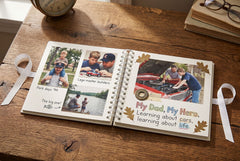 Personalised Best Dad Ever Scrapbook Photo Album Memory Keepsake Book Daddy Photo Album ukgiftstoreonline