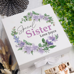 ukgiftstoreonline Personalised Special Sister Keepsake Memory Box Gift