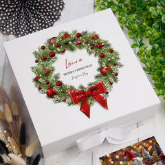 ukgiftstoreonline Personalised Merry Christmas Keepsake Memory Box