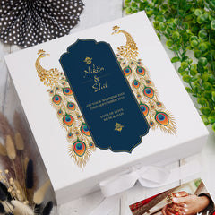 ukgiftstoreonline Personalised Indian Themed Wedding Keepsake Memory Box