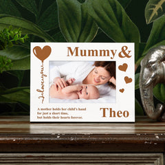 Personalised Mum and Son Or Daughter Love Picture Photo Frame Gift