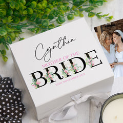 Personalised Mother Of Bride Wedding Keepsake Memory Box Gift