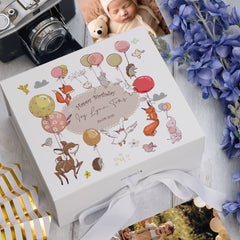 ukgiftstoreonline Personalised Happy Birthday Keepsake Memory Box