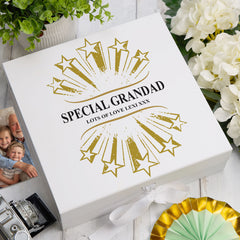 ukgiftstoreonline Personalised Special Grandad Keepsake Memory Box