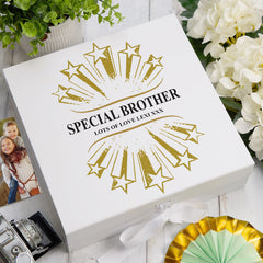 ukgiftstoreonline Personalised Special Brother Keepsake Memory Box