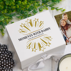 ukgiftstoreonline Personalised Moments with Daddy Keepsake Memory Box