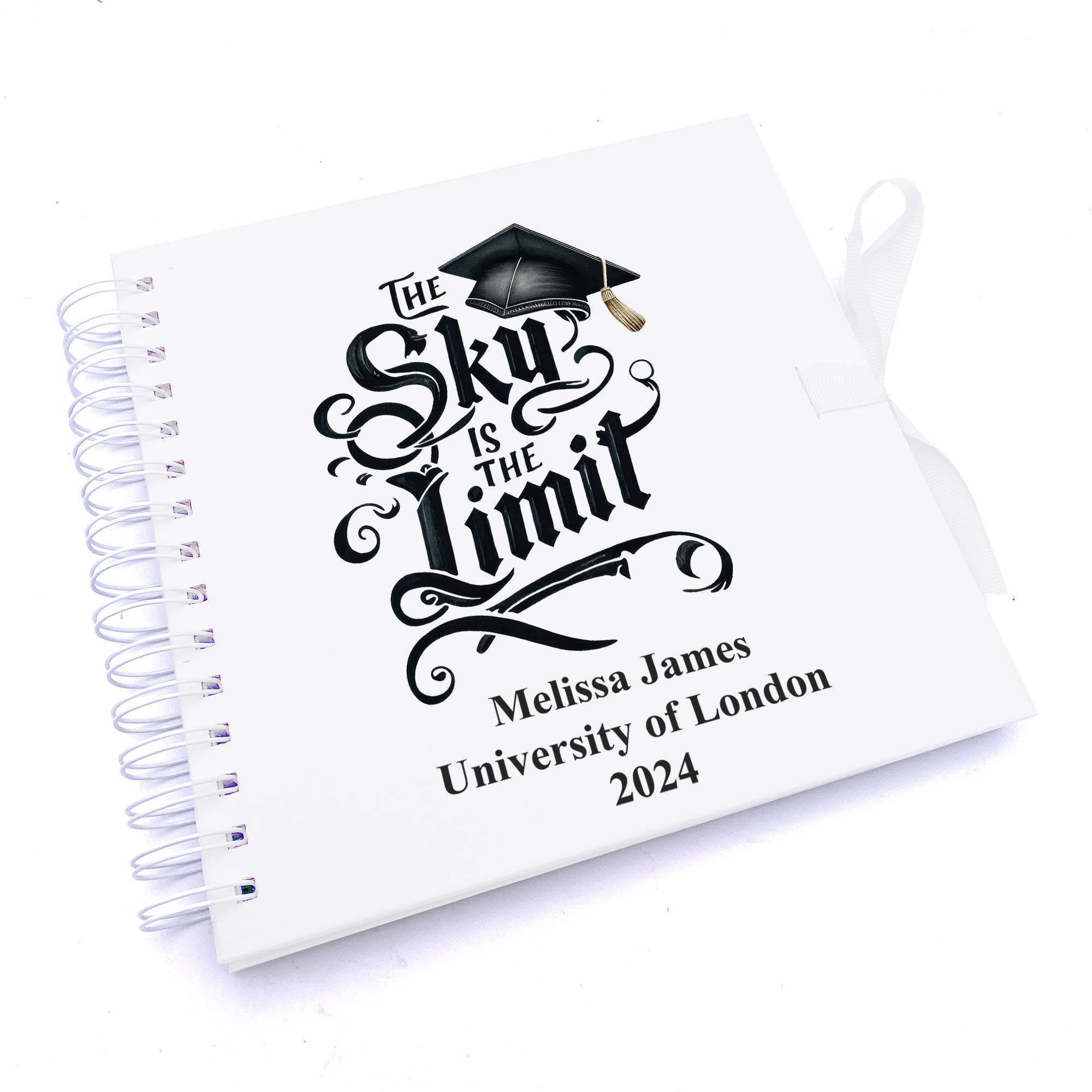 Personalised Graduation Photo Album Scrapbook Sky Is The Limit