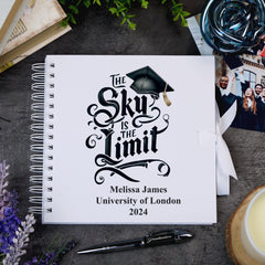 Personalised Graduation Photo Album Scrapbook Sky Is The Limit