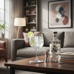 Personalised Birthday Gin Glass Gift 18th, 21st, 30th, 40th, 50th, 60th, 70th, 80th