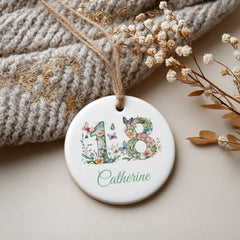 Personalised Landmark Birthday Butterfly and Flowers Ornament Gift 13th 16th 18th 21t 30th 40th 50th 60th 70th 80th 90th Personalised Heart Gifts ukgiftstoreonline 18