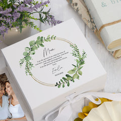 Personalised Mother Of The Bride Wedding Keepsake Box Gift