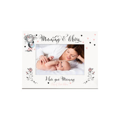 Personalised Mummy and Baby Love Photo Picture Frame Gift Mothers Day