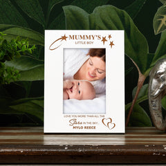 Personalised Mummy's Little Boy Picture Photo Frame Gift Portrait