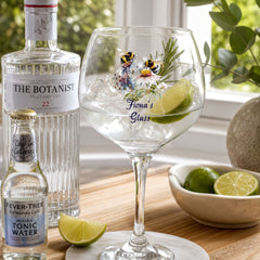 Personalised Bumble Bee Cocktail Gin Glass Gift For Her Personalised Gin Glasses ukgiftstoreonline