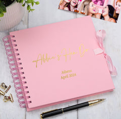 Personalised Hen Night Do Multiple Colour Guest Book Scrapbook or Photo Album Scrapbook ukgiftstoreonline