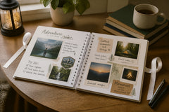 Valentines Day Gift Our Adventures Love Scrapbook Photo Album Scrapbook ukgiftstoreonline