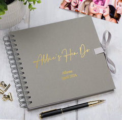 Personalised Hen Night Do Multiple Colour Guest Book Scrapbook or Photo Album Scrapbook ukgiftstoreonline