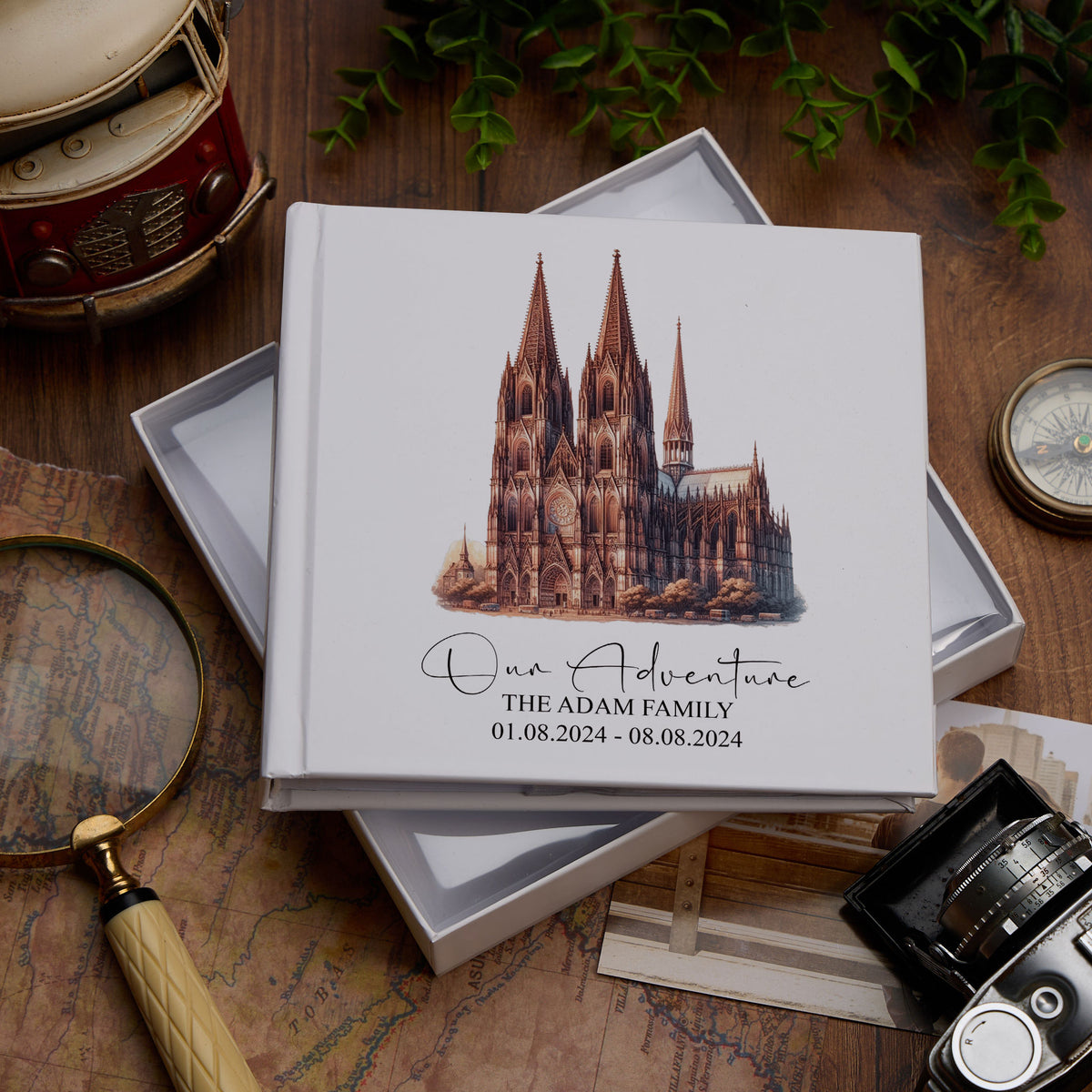 Personalised Germany Holiday Memory Adventure Photo Albums Adventures Photo Album ukgiftstoreonline Cologne Cathedral