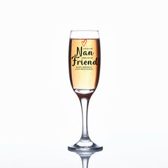 Personalised Nan Champagne Prosecco Glass Gift For Any Occasion