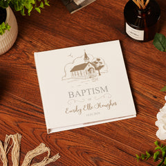 Personalised Baptism Day Photo Album Gift Memory Keepsake Gift