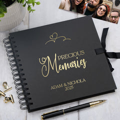 Memories Keepsake Book, Custom Scrapbook Photo Album Love Book