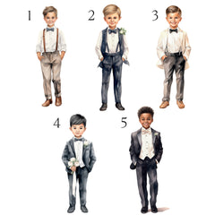 Personalised Boy Prom Night White Wooden Photo Frame Prom Party Year6 End Of Year Celebration
