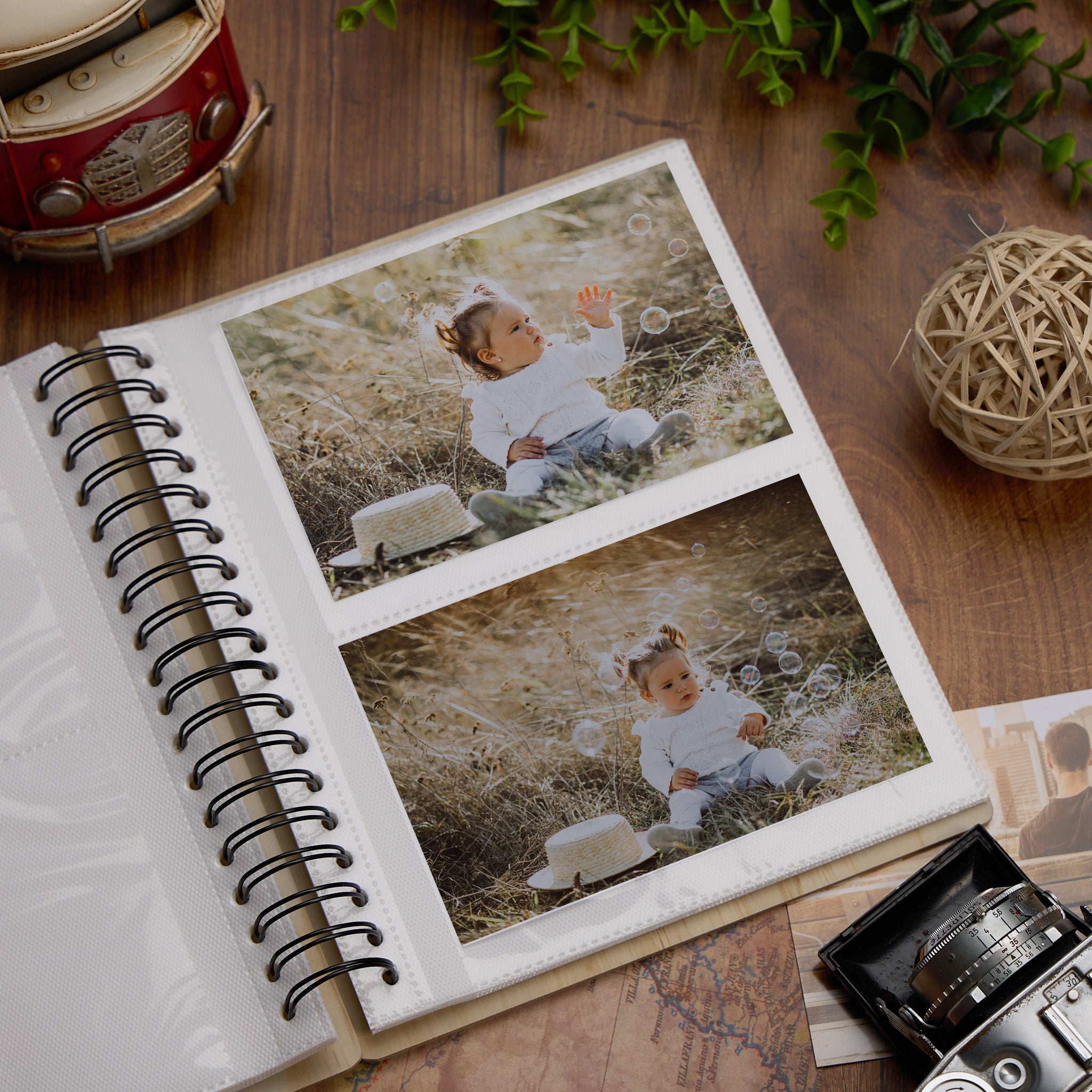 Personalised New Baby Photo Album Gift Rabbit Design Baby Boy Photo Album ukgiftstoreonline