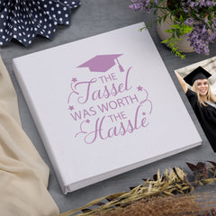 Large Book Bound The Tassel Was Worth The Hassle Graduation Photo Album