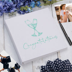 Large Book Bound Congratulations Gift Photo Album