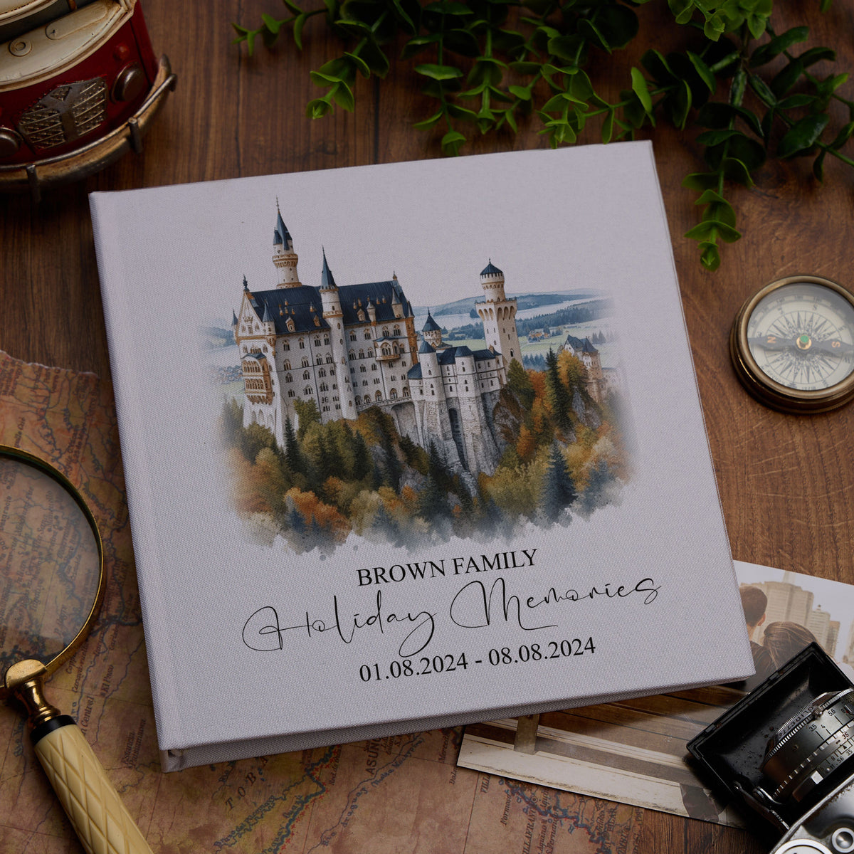 Personalised Germany Holiday Memory Adventure Book Bound Albums