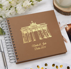 Personalised Berlin Keepsake Multiple Colour Scrapbook Photo Album Foil Print