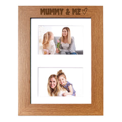Mummy and Me Photo Picture Frame Double 6x4 Inch Landscape