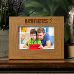 Oak Brothers Picture Photo Frame Heart Gift Landscape