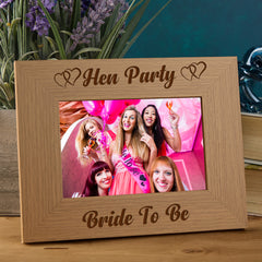Hen Night Bride To Be Photo Frame Gift FW76