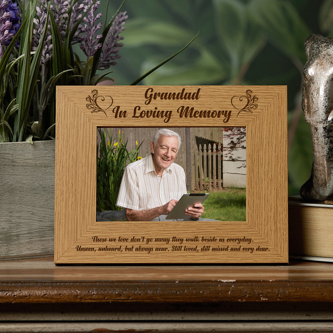 Grandad Memorial Remembrance Photo Frame grandad photo frame ukgiftstoreonline