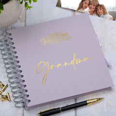 Multiple Colours Gift For Grandma Scrapbook Photo Album Memory Book