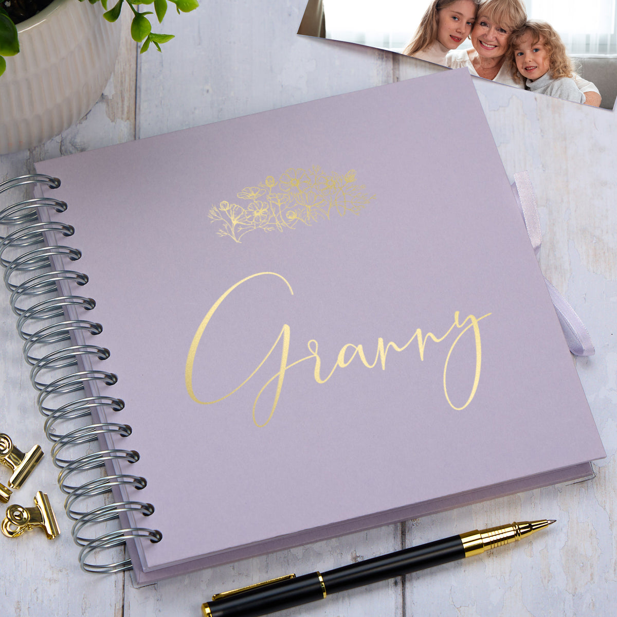 Multiple Colours Gift For Granny Scrapbook Photo Album Memory Book