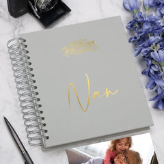Large Nan Photo Album With Sentiment Multiple Colours