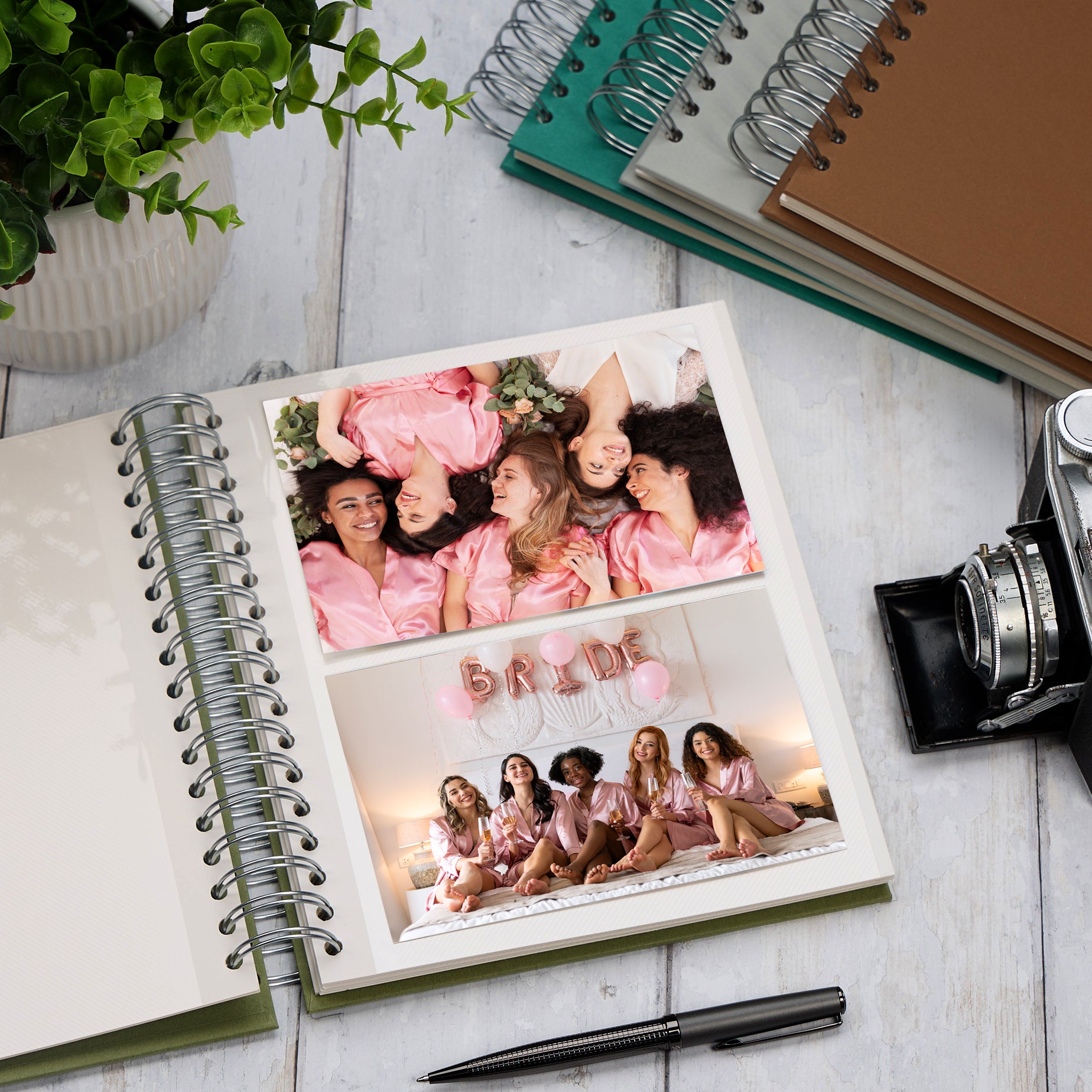 Personalised Hen Do Hen Night Bachelorette Party Multiple Colours Memory Book Photo Album