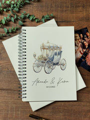 Large A4 Wedding Album Scrapbook Guest Book Boxed With Carriage