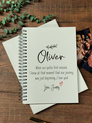 Large A4 Love Gift Album Scrapbook Boxed Green Anniversary Valentines
