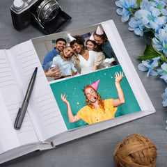 Large Book Bound 30th Birthday Gift For Her Or Him With Present Design Photo Album