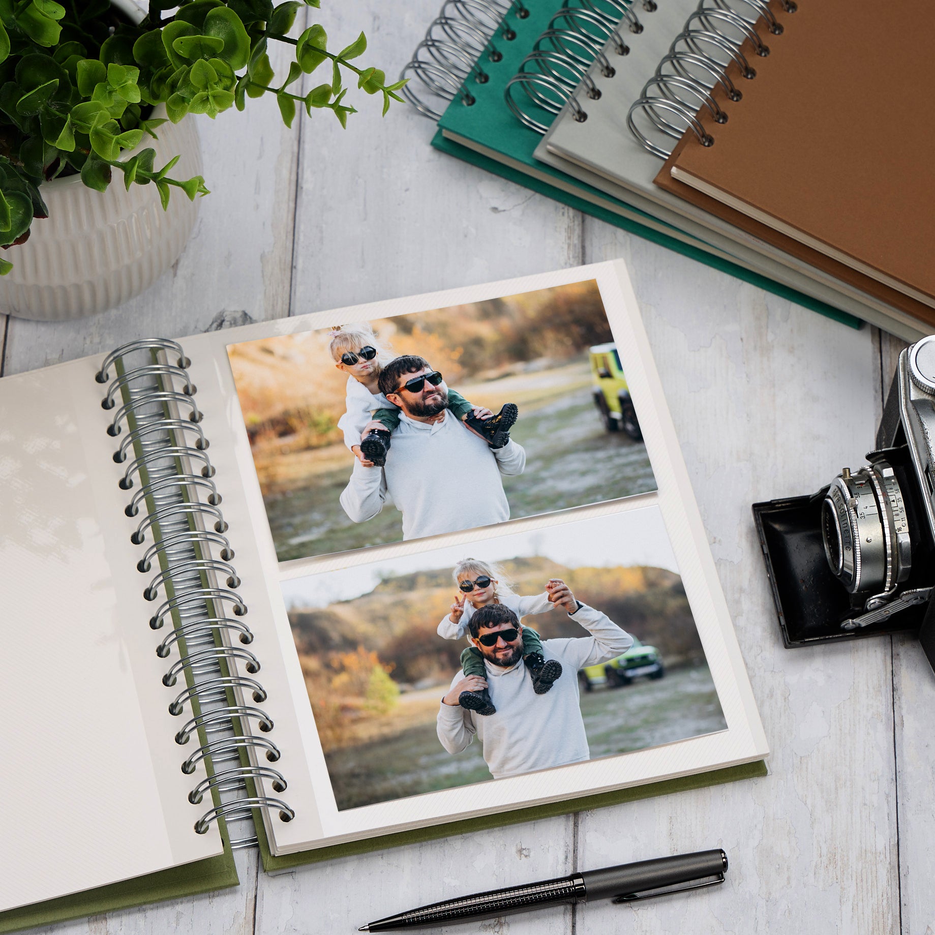 Large Daddy Memory Book Multiple Colours Photo Album