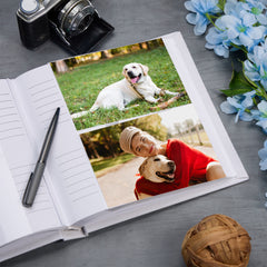 Large Book Bound Personalised Puppies and Dogs Adventures Photo Album