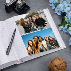 Large Book Bound Friends Are The Chosen Family Photo Album