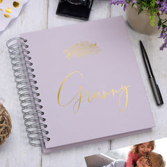 Large Granny Photo Album With Sentiment Multiple Colours