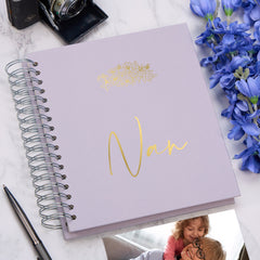 Large Nan Photo Album With Sentiment Multiple Colours