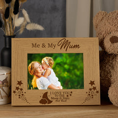 Me and My Mum Love You To The Moon Photo Frame Gift Mum Photo Frame ukgiftstoreonline