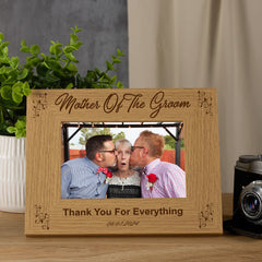 Personalised Mother Of The Groom Photo Frame Wedding Gift wedding photo frame ukgiftstoreonline