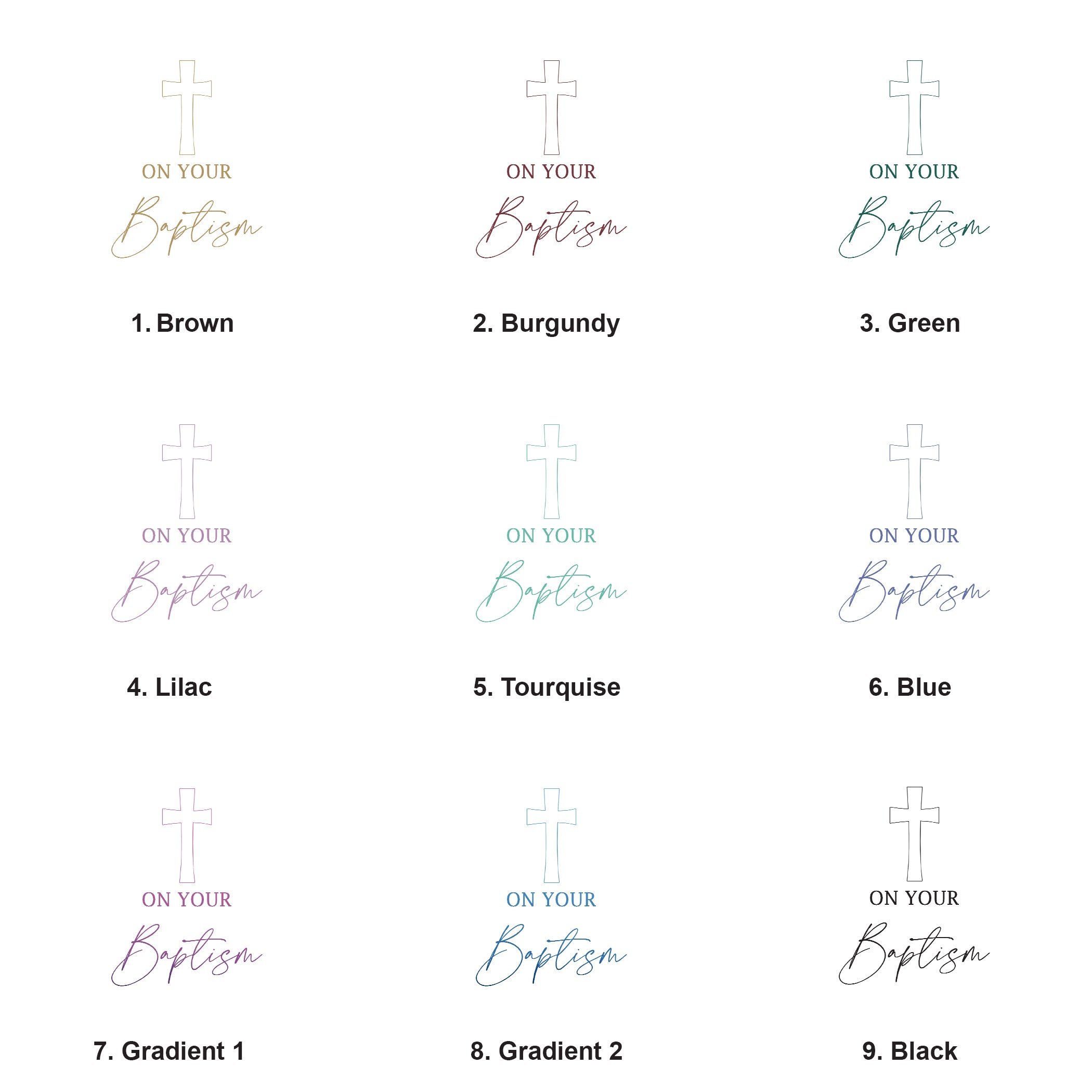 Large Book Bound Baptism Gift Photo Album With Cross
